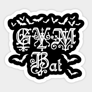 Gym Bat Sticker